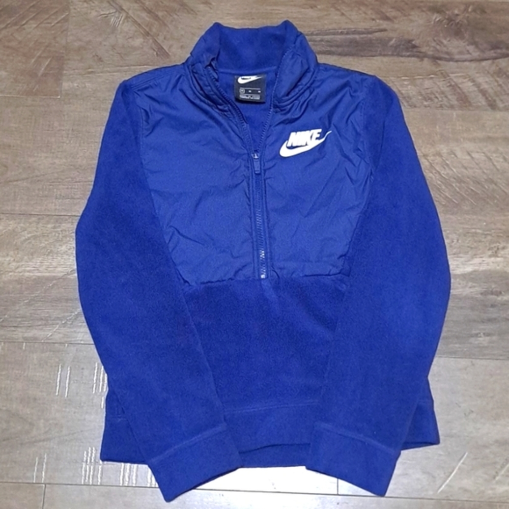 Nike Boys’ Sportswear 1/2 Zip Blue sz 10